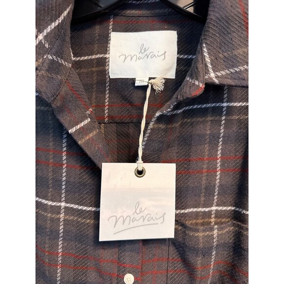 NWT Le Marais Wilmington Plaid Dress Size M - Picture 2 of 3